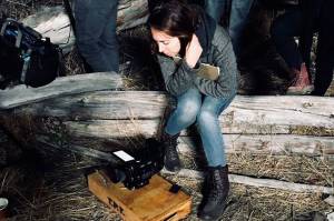 Noll James working behind the camera.