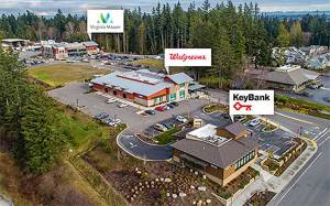 Wintergreen Townhomes would be located between Virginia Mason and Walgreens on both sides of the road. Courtesy Illustrations