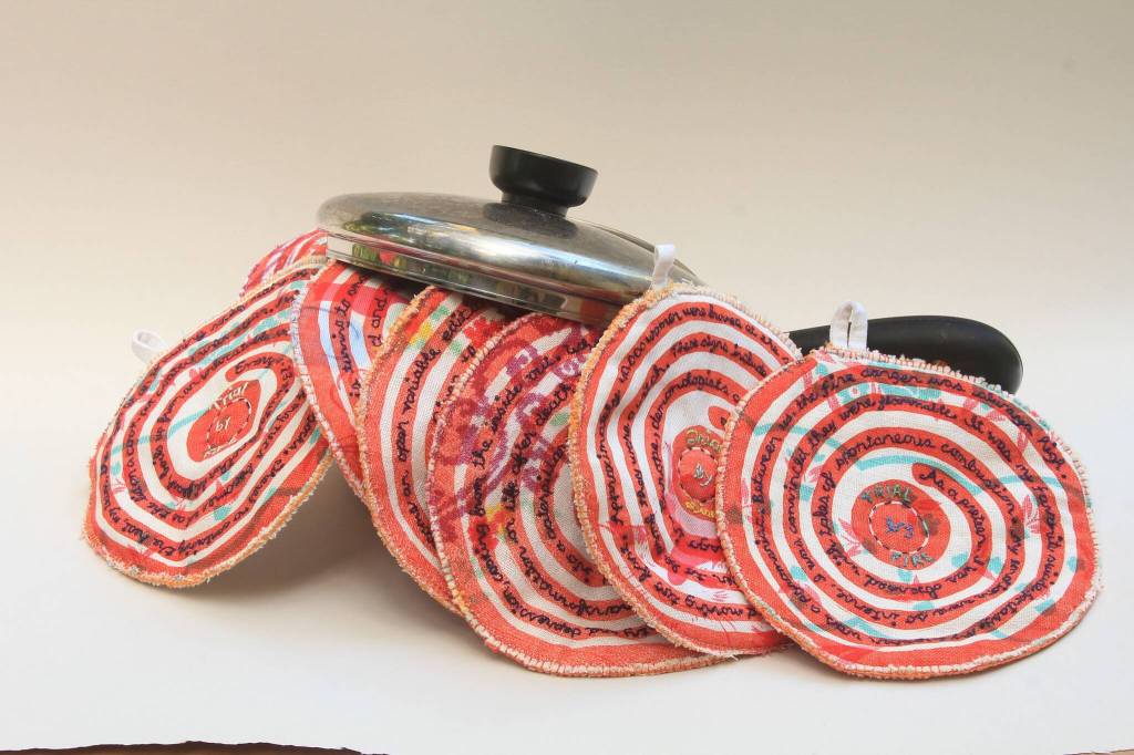 Trial by Fire by Catherine Alice Michaelis. Courtesy of Cynthia Sears Artists Book Collection