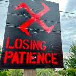 A close-up look at one of the signs. Courtesy photos