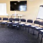 Larger spaces are available for group meetings.