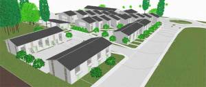 At Madison and Wyatt, 13 of the 82 dwellings will be affordable housing. Courtesy illustration