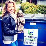 Denise Stoughton has found treasures dumpster diving. Denise Stoughton and Sarah D. King Courtesy Photos