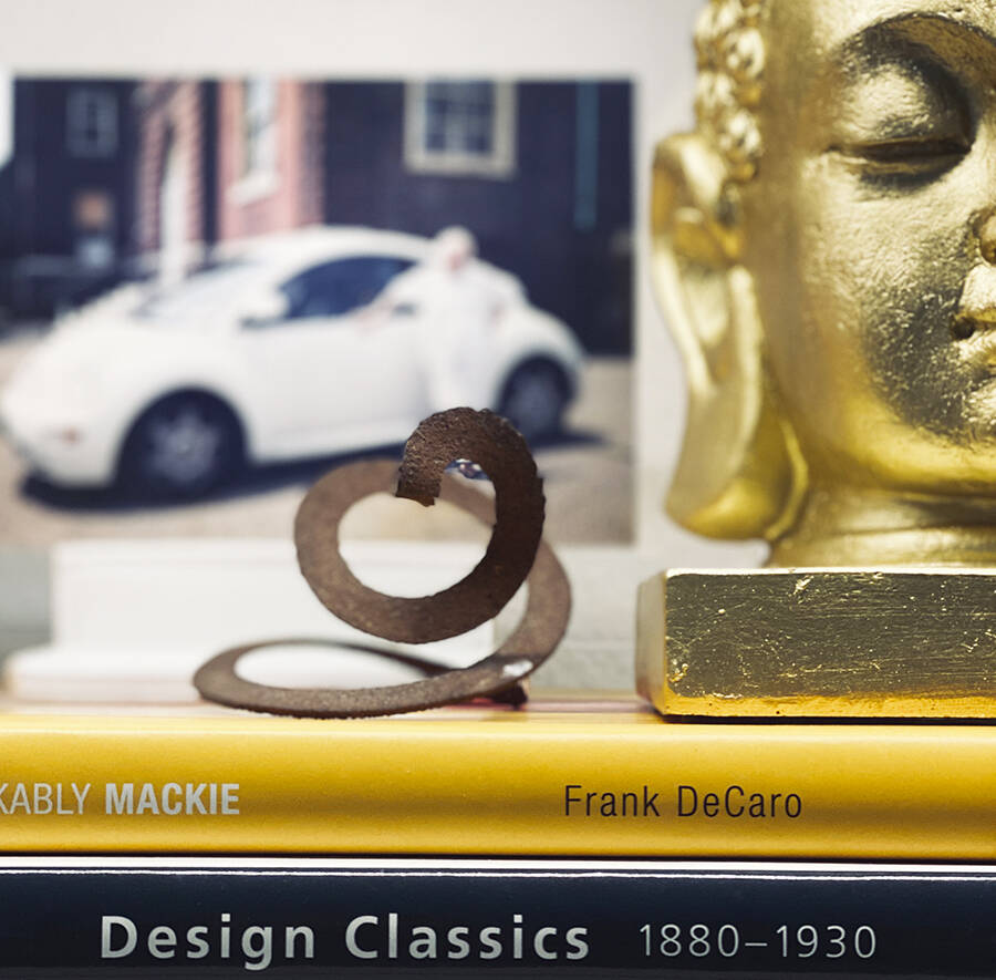 Metal culicue from a train graveyard in Bolivia.