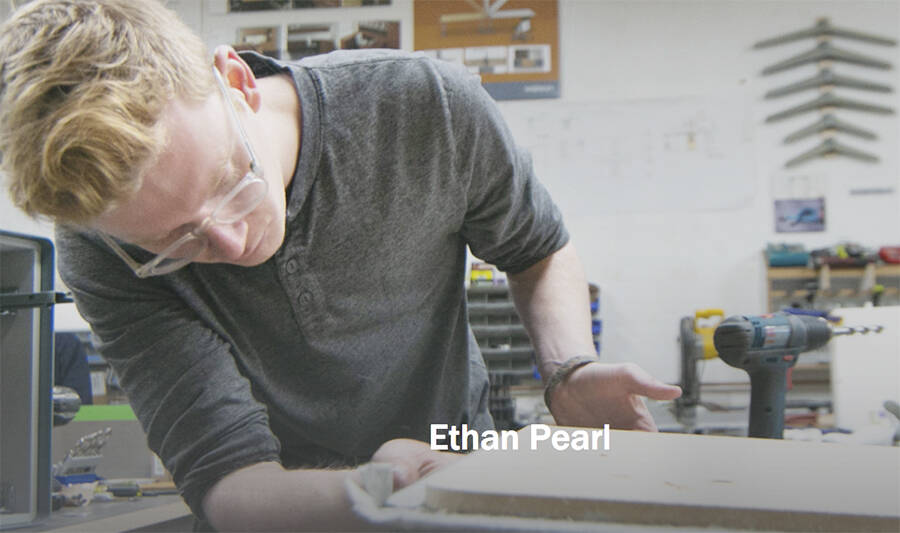 Ethan Pearl of Bainbridge Island is one of the brainchilds of the designs. Courtesy Photo