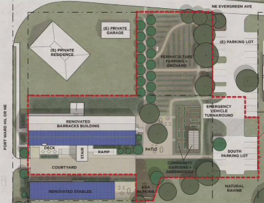 A map of the entire project. Courtesy map
