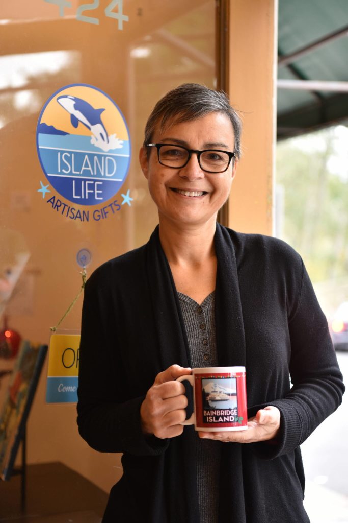 Alex Sanso, owner and artist of Island Life Artisan Gifts, who pours her passion for creating meaningful mementos into everyone one of her creations.