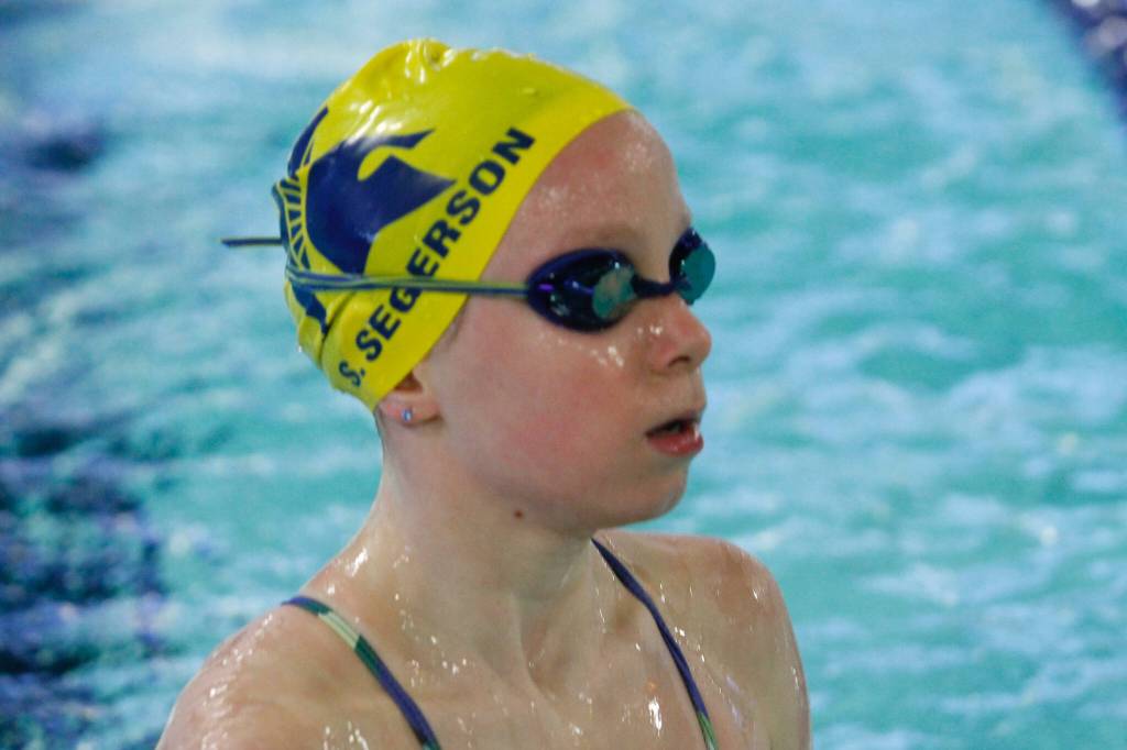 Sammy Segerson was on the all freshman state championship relay team.