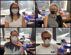 Clockwise: Rachel Vinson, Shannon Fitzgerald, Molly Linhardt and Fred Walters. Courtesy photos