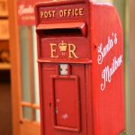 Santa's mailbox at the Inn at Pleasant Beach.