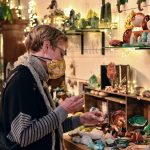 Susan Neal, a writer and executive assistant, takes her time discovering new stones that might resonate with the energy in her life right now. Hidden Gem, located in the Winslow Mall, opened in April earlier this year.