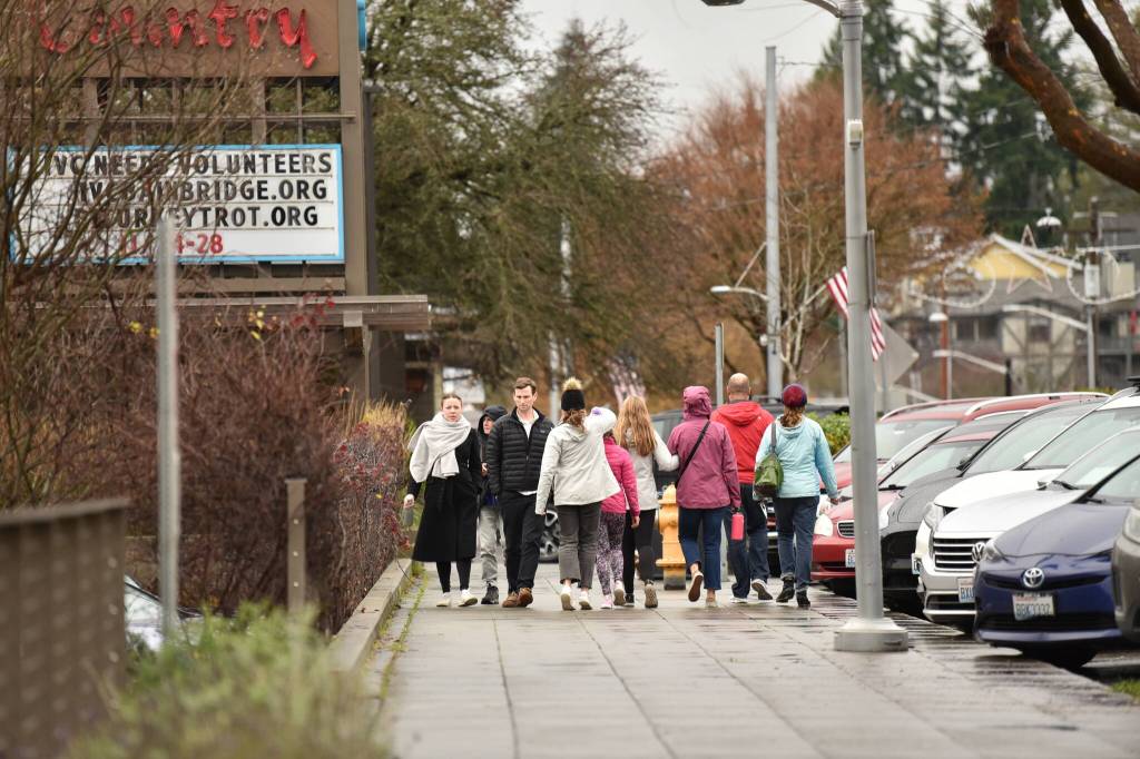 Shoppers out early on Black Friday.