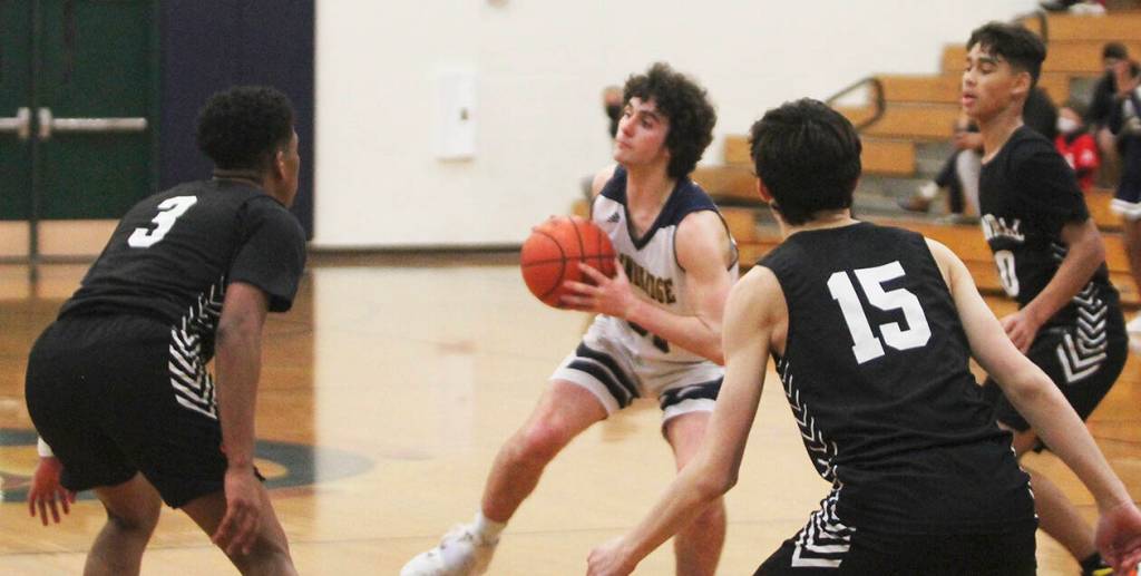 BIs Henry Carsten (20) gets ready to shoot the ball against CK.
