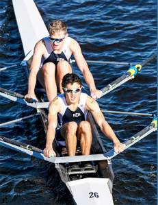 Courtesy photo
Luke Watson and Luke Collins placed 22nd at the Head of the Charles Regatta in Boston.