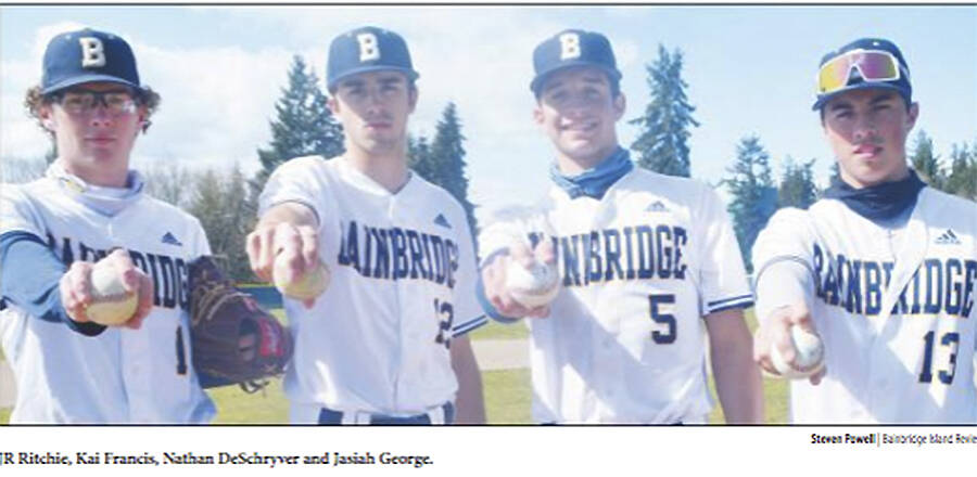 Bainbridge Island had a great season in baseball, thanks to four pitchers going on to throw at Division 1 schools in college.