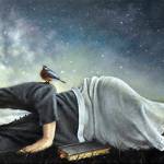 Girl Laying on Grass by Jeff Weekley