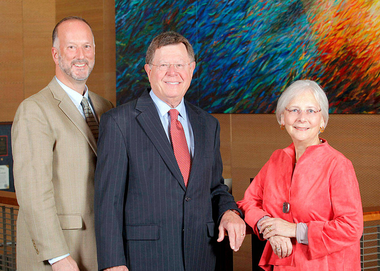 Courtesy photo
Kitsap County Commissioners Rob Gelder, Ed Wolfe and Charlotte Garrido.