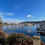 A cool crisp winter afternoon in Eagle Harbor.