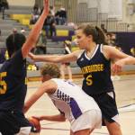 Evelyn Beers makes a move to the bucket. North Kitsaps girls start district play next week.
