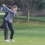 Senior Makena Miller placed second for the Spartans in the win over Sequim.