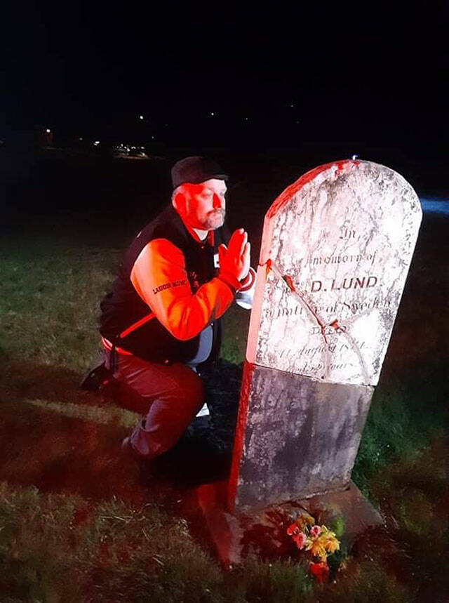 Parts of the film were shot at the cemetery in Port Gamble.
