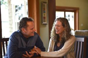Nancy Treder/Bainbridge Island Review photo
Dale and Carol Perry at home on Bainbridge Island after his return from delivering humanitarian needs to refugees in Ukraine.