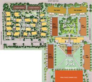 The bottom of the map shows where the last Grow section will be built. Courtesy map