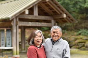 Natalie and Albert Ong visited the Japanese Exclusion Memorial on March 30.