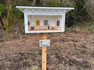 This Tiny Art Gallery was built by Sam George on Bainbridge Island. Courtesy Photographs