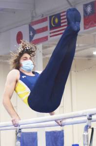 Courtesy Photo 
Jacob Hall performs his routine.