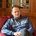 Dale Perry at home on Bainbridge Island. Nancy Treder/Bainbridge Island Review