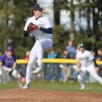 Bainbridge pitcher JR Ritchie struck out 10 in five innings in the win over North Kitsap. Steve Powell/Bainbridge Review