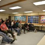 The Bainbridge Island skateboard community came out to add their input during a design meeting for an expanded renovation project at the Strawberry Hill skatepark.