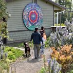 Families and pets visited Rotary Park April 24 for Earth Day.