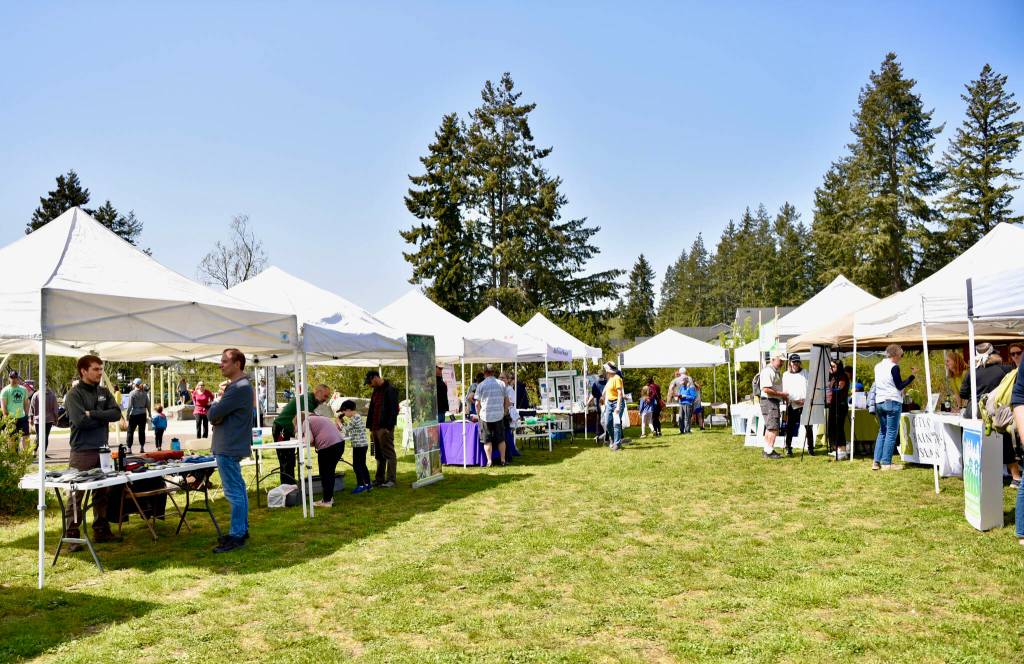 Many Bainbridge Island organizations greeted guests who attended the 2022 Earth Day festivities at Rotary Park.