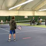 Tennis lessons at the BI Recreation Center in Meadowmeer.
