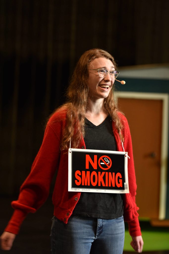 Beezus Quimby played by Eagle Harbor High School senior Lyra Cromwell.