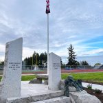 The Veterans Memorial Monument at BHS Memorial Field is dedicated to the 24 alumni who died in combat in WWI, WWII, Korea and Vietnam.