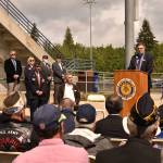 Superintendent Peter Bang-Knudsen shares a story about BHS graduate Pfc. Jack Sutherland, who died from wounds sustained at the Battle of the Bulge.