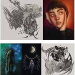 Noah Thompson's honorable mention artwork.