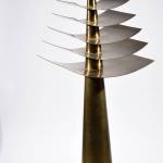 George Tsutakawa, 1910-1997, Votive #2 was done in 1977, bronze on wood base. John Pai Courtesy Photo