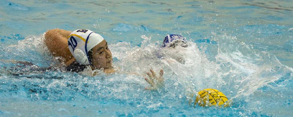 BHS senior Maja Carroll (10) in a physical battle for the ball.
