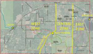 A map of the North Kitsap region where many trail segments are being considered for the North Sound to Olympics Trail. Courtesy Photo