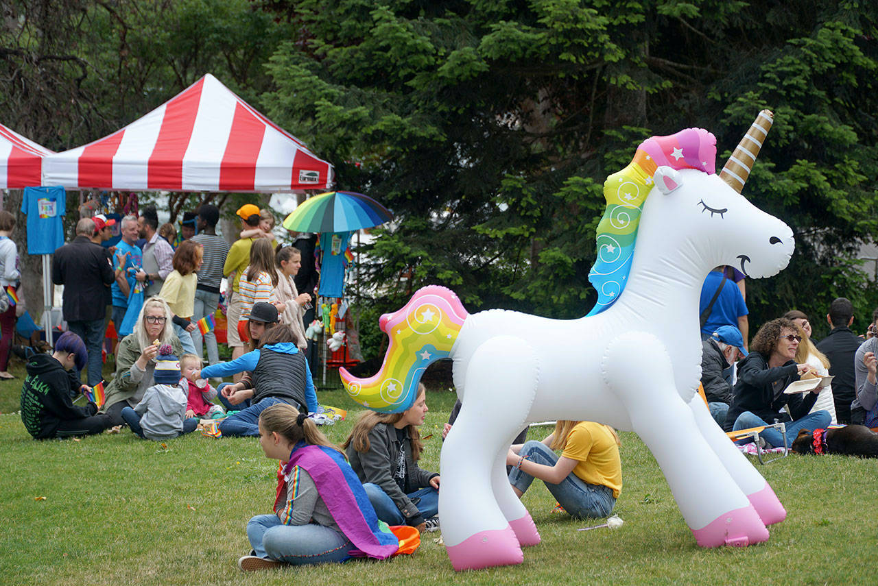 File photo
Bainbridge Pride Festival 2019.