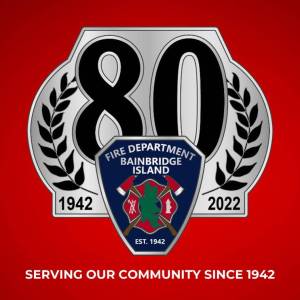 Courtesy Photos
Bainbridge Island Fire Department is celebrating its 80th year of service.