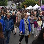 Bainbridge Islanders filled up Winslow during the Street Fair.