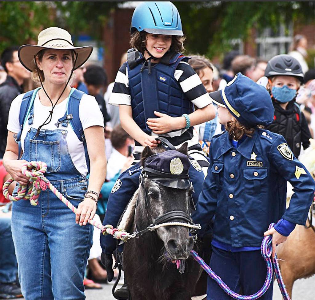 Several participants took part in the first Bainbridge Island July 4 parade since pre-COVID.