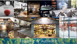 One of the slides about the New Brooklyn Road project. Courtesy Photo