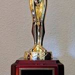 Duncan's award. Courtesy Images