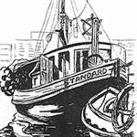 A drawing of the Standard fishing boat.
